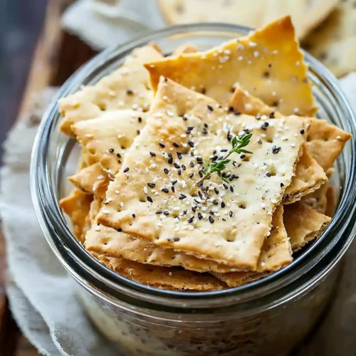 Sourdough Crackers Recipe (3 Ingredients!) 5 Sourdough Crackers Recipe