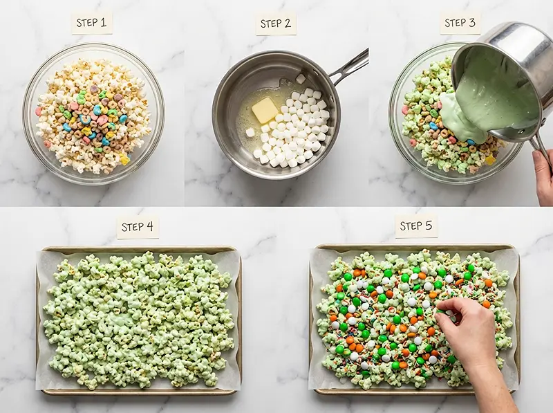 Loaded Leprechaun Popcorn 3 St Paddys Day Food Appetizers