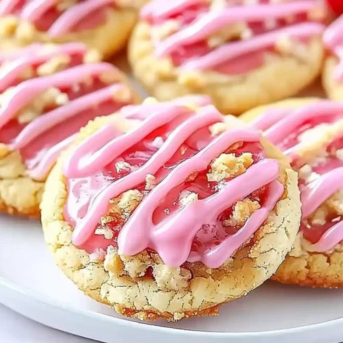 Strawberry Crunch Cookies 5 Strawberry Crunch Cookies