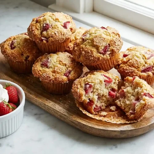 Strawberry Shortcake Muffins Recipe