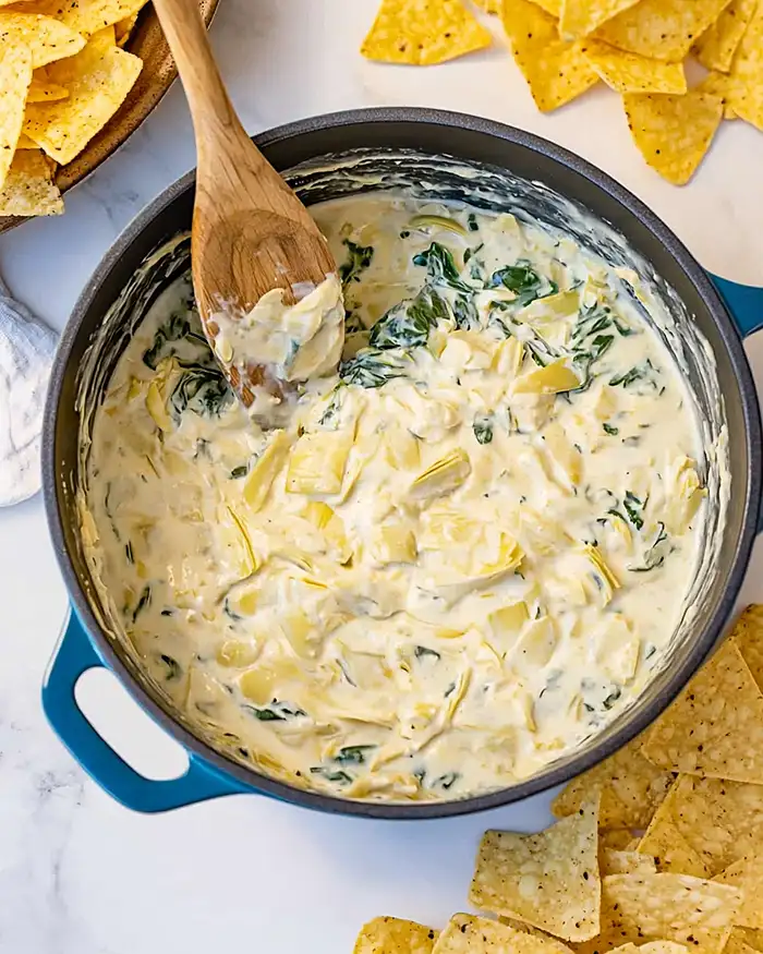 Copycat Applebee’s Artichoke and Spinach Dip 6 applebee's artichoke and spinach dip recipe how to make