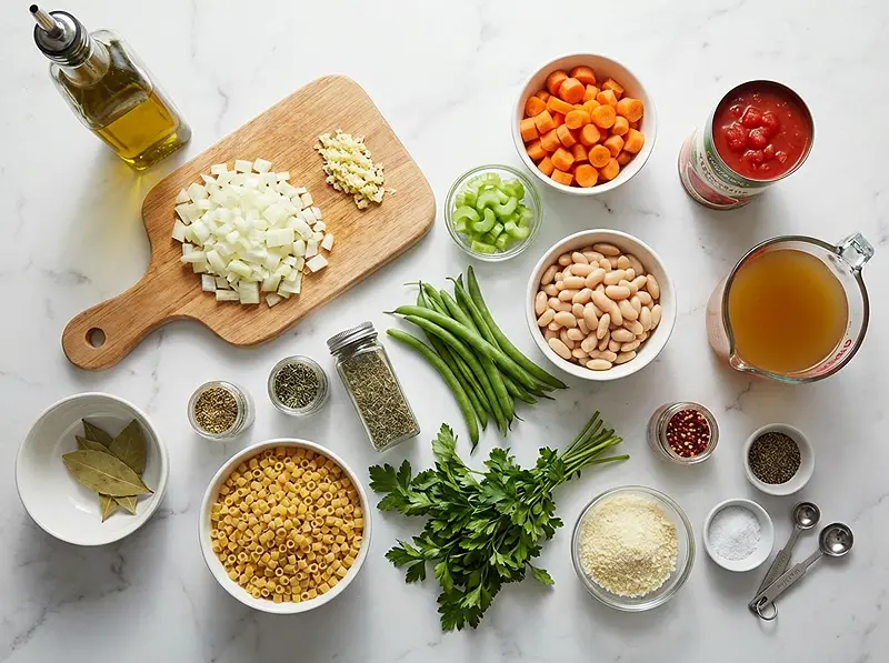 Minestrone Soup Recipe 2 classic minestrone soup