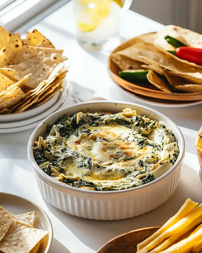 Copycat Applebee’s Artichoke and Spinach Dip 7 copycat applebees artichoke and spinach dip recipe