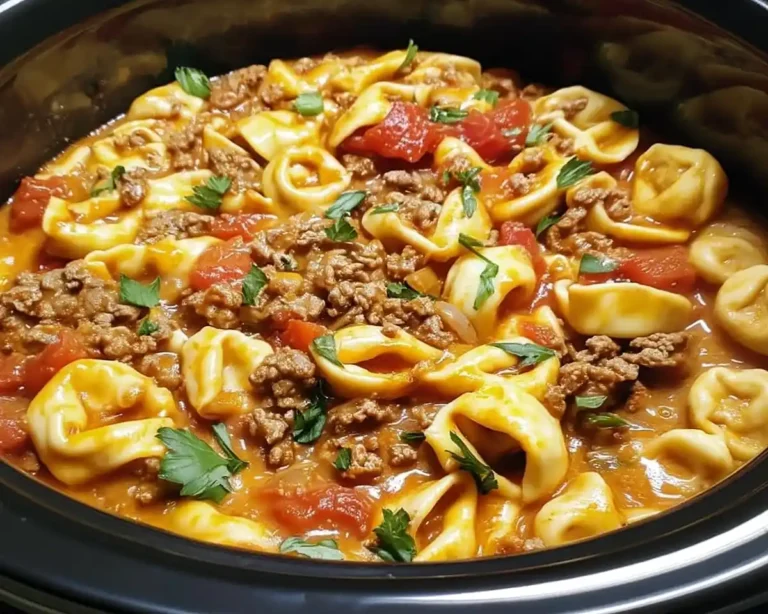 taco tortellini slow cooker recipe