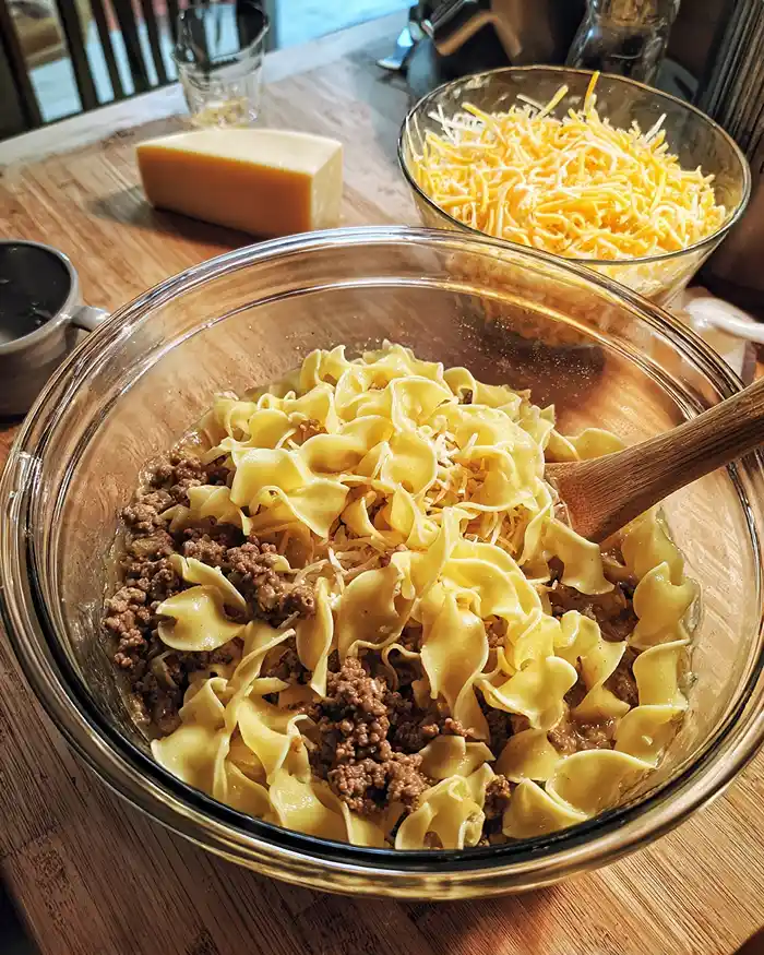 french onion beef casserole