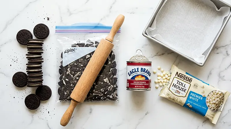 3-Ingredient Oreo Fudge 2 3-Ingredient Oreo Fudge Ingredients