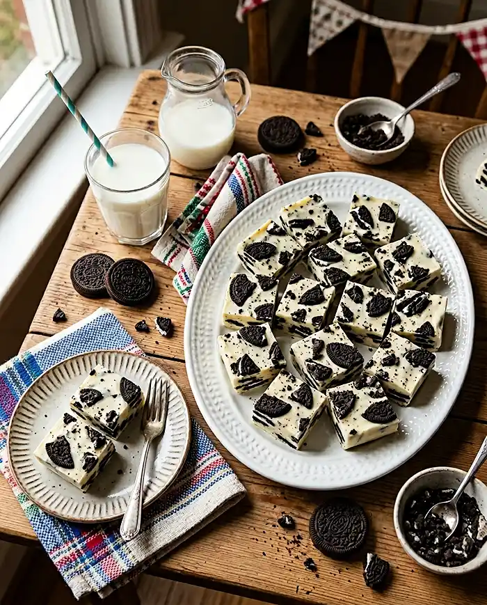 3-Ingredient Oreo Fudge 5 3 ingredient dessert