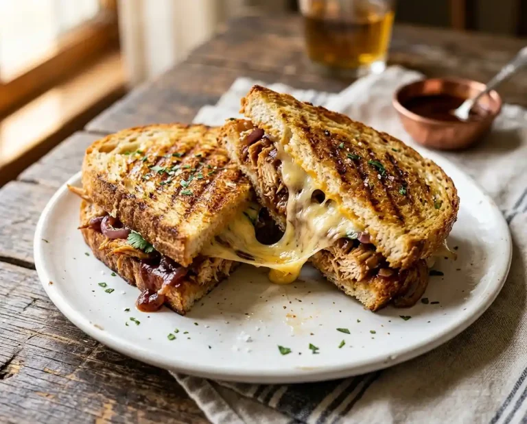 BBQ Chicken Grilled Cheese