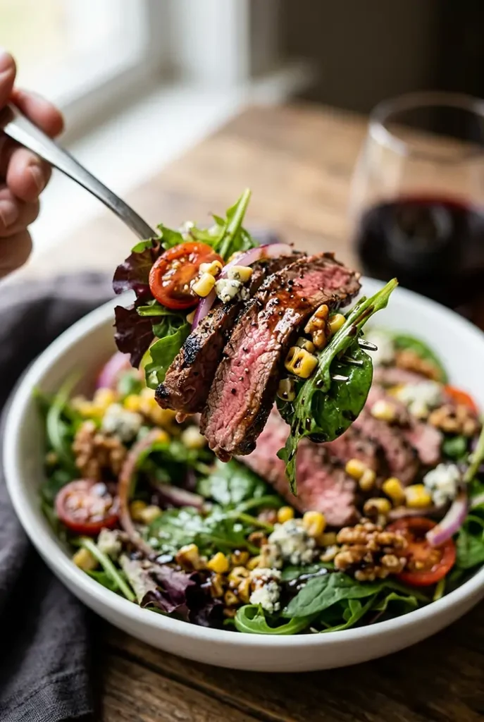 Ultimate Grilled Balsamic Steak Salad 4 Balsamic Steak