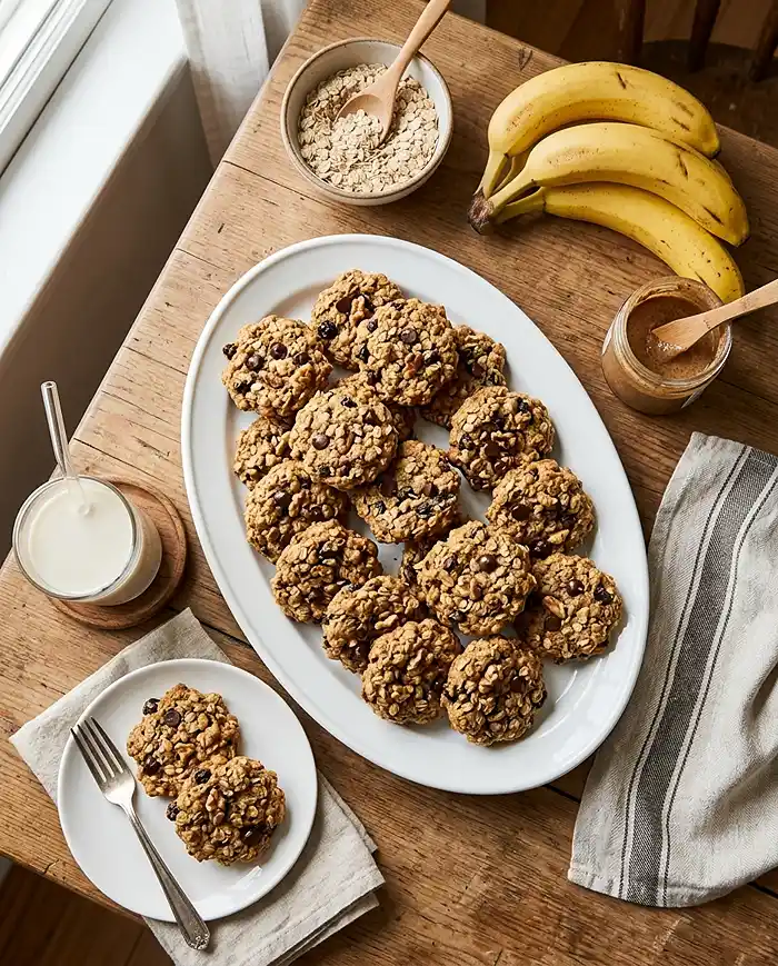 Healthy Banana Oatmeal Cookies 5 Banana And Oatmeal Recipes