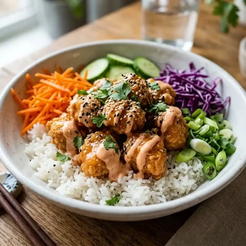 Bang Bang Chicken Bowl 6 Bang Bang Chicken Bowl