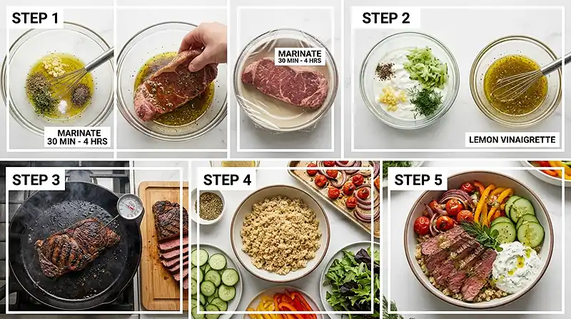 Healthy Steak Bowl Recipe 3 Beef Dinner Ideas Healthy