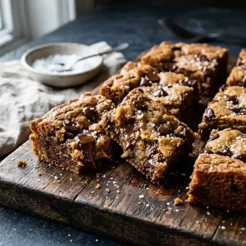 Brown Butter Chocolate Chip Cookie Bars
