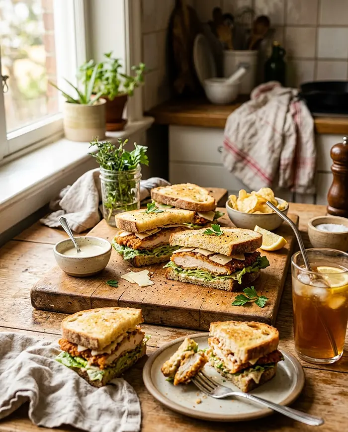 Chicken Caesar Sandwiches 5 Caesar Chicken Salad Sandwich