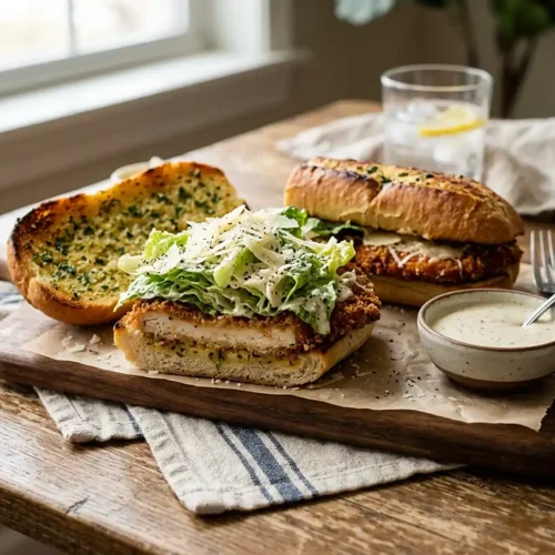 Chicken Caesar Sandwiches 6 Chicken Caesar Sandwiches
