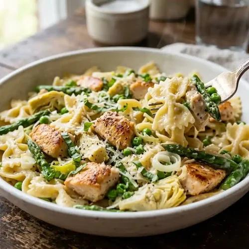 Chicken Pasta Primavera 6 Chicken Pasta Primavera