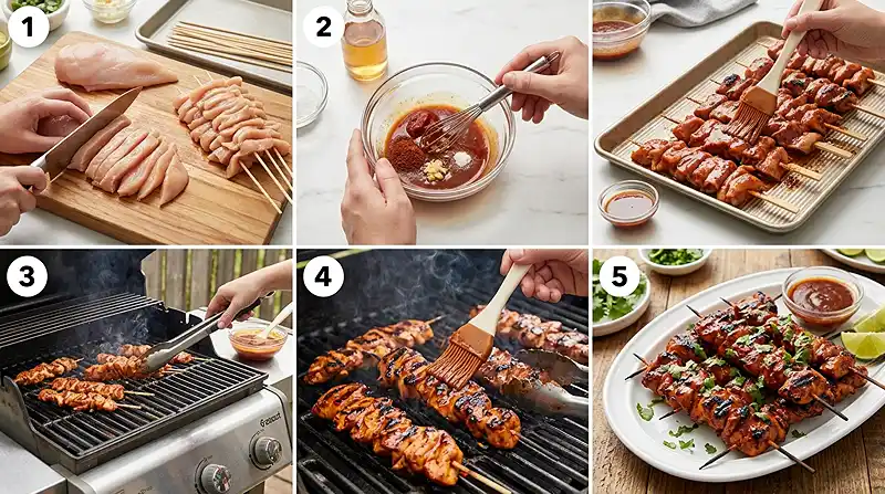 Chipotle Honey Chicken Skewers 3 Chicken Skewers Dinner Ideas
