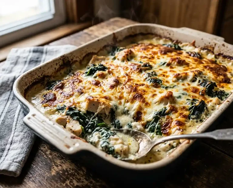 Chicken and Spinach Casserole