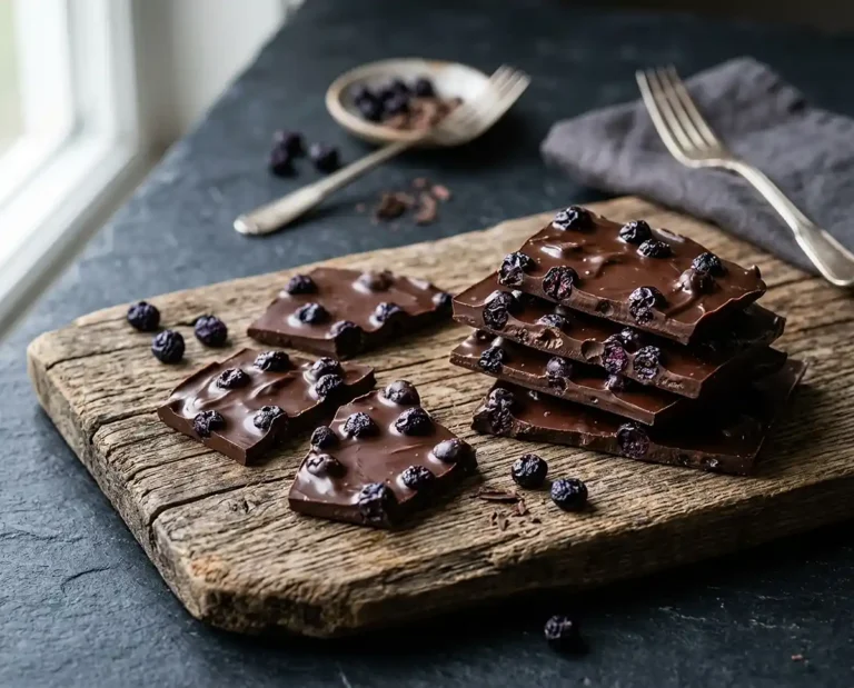 Chocolate Blueberry Bark Recipe