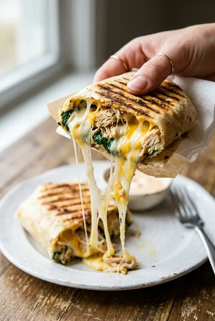 Cheesy Garlic Chicken Wraps 4 Clean Chicken Recipes Healthy