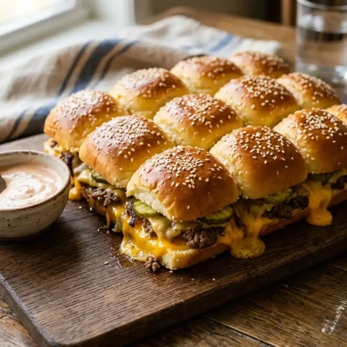 Copycat Cheeseburger Sliders 6 Copycat Cheeseburger Sliders