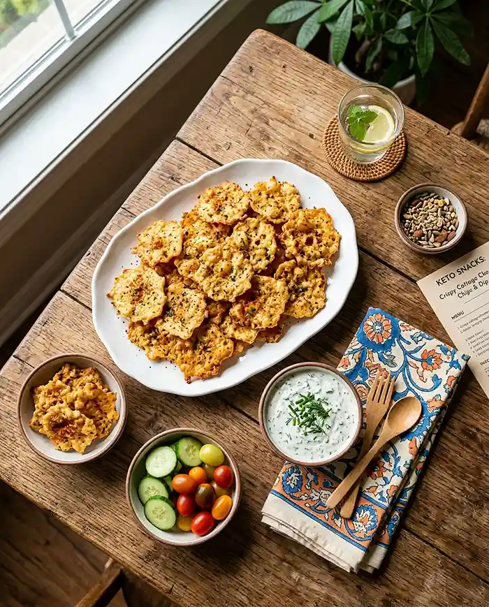 How to Make Crispy Cottage Cheese Chips 5 Cottage Cheese Chips