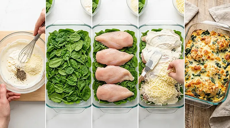 Creamy Chicken And Pasta Casserole