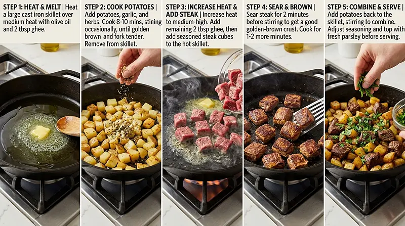 Dinner Hash Brown Skillet