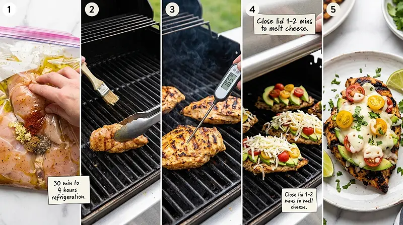Grilled California Avocado Chicken 3 Dinners With Grilled Chicken
