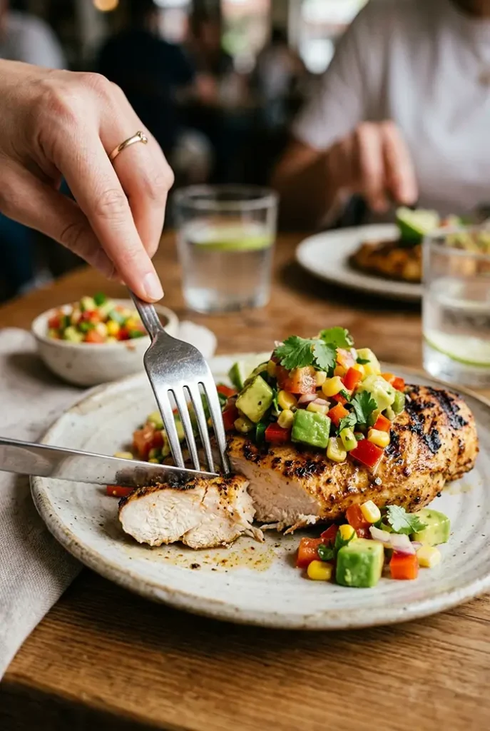 Fiesta Lime Chicken with Avocado 4 Easy Lime Chicken Dinner
