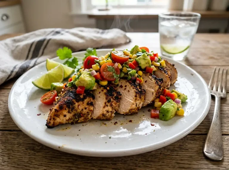 Fiesta Lime Chicken with Avocado