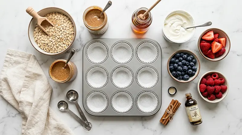 Frozen Yogurt Granola Cups Ingredients