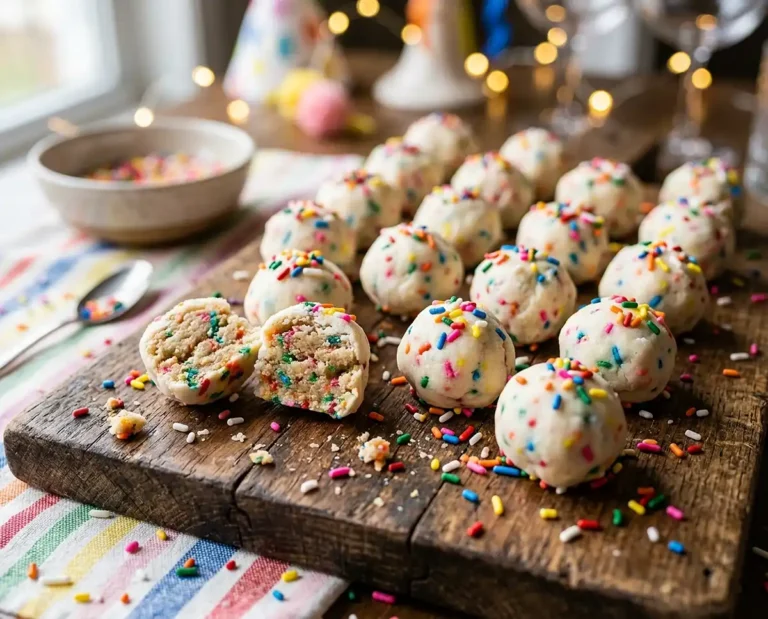Funfetti Cake Batter Truffles