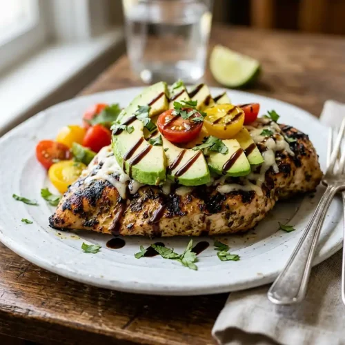 Grilled California Avocado Chicken 5 Grilled California Avocado Chicken