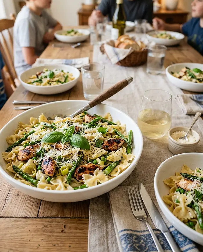 Chicken Pasta Primavera 5 Healthy Chicken Artichoke Pasta