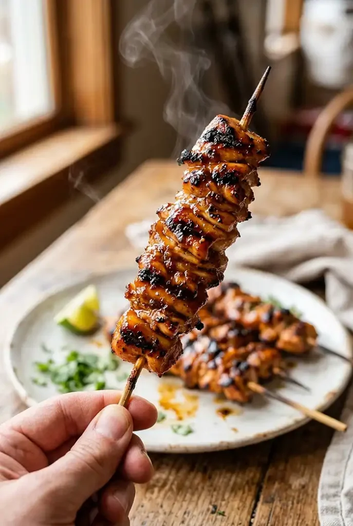 Chipotle Honey Chicken Skewers 4 Healthy Chicken Skewers