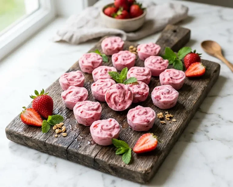 Healthy Strawberry yoghurt Bite Recipe