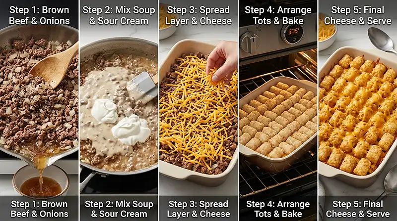 How To Make Tater Tot Casserole