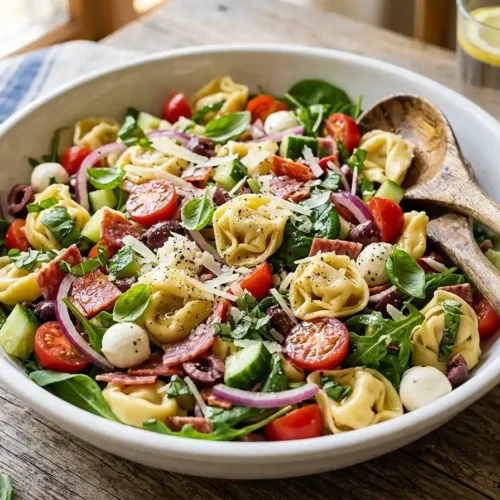 Italian Tortellini Pasta Salad 6 Italian Tortellini Pasta Salad