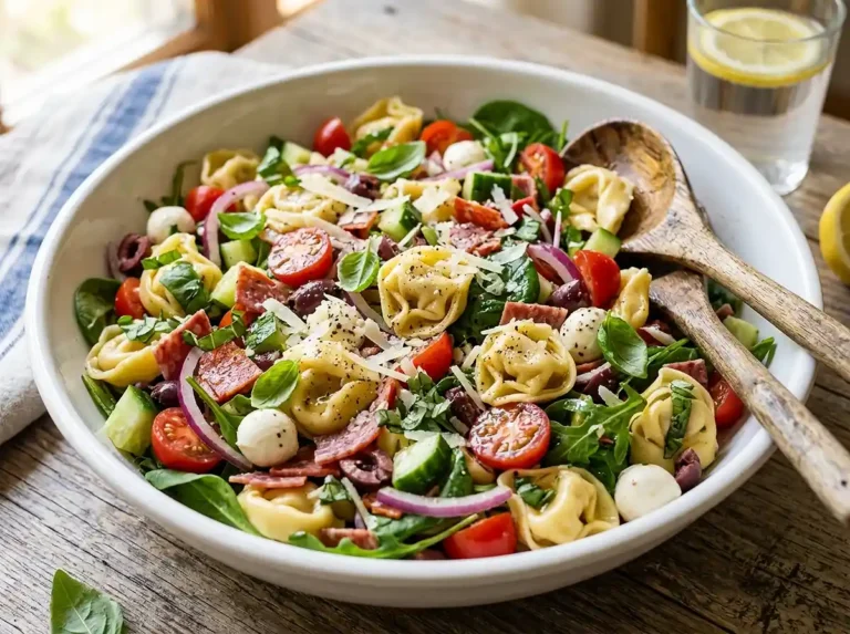 Italian Tortellini Pasta Salad