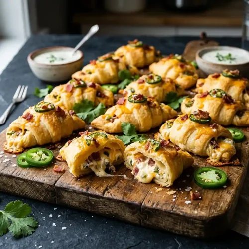 Jalapeño Popper Crescent Bites 6 Jalapeño Popper Crescent Bites