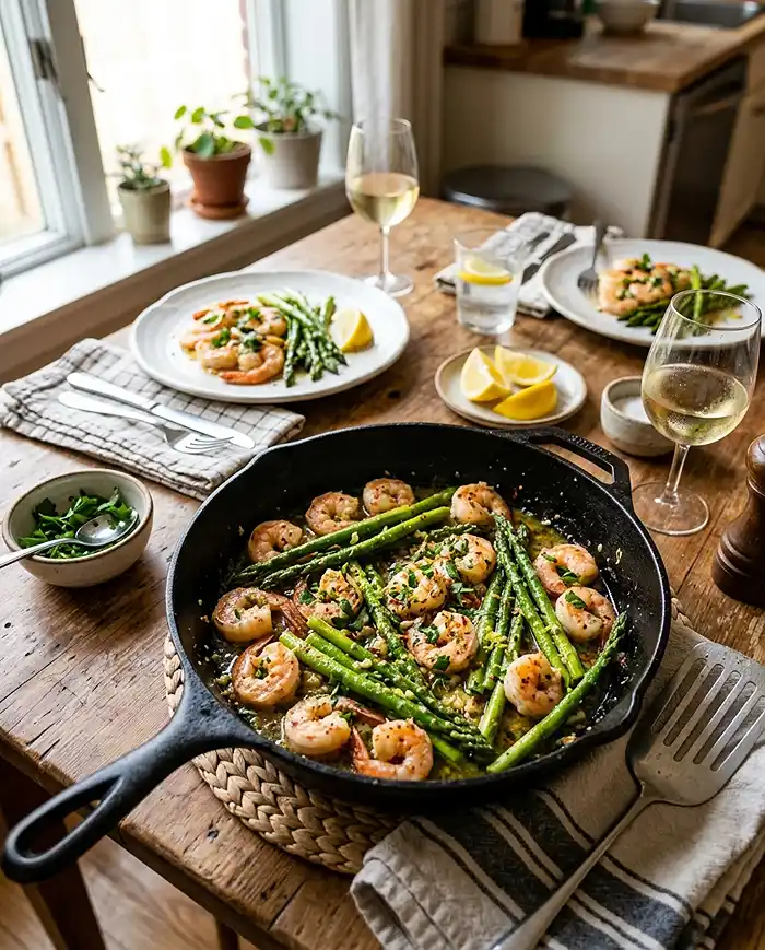 Lemon Garlic Shrimp
