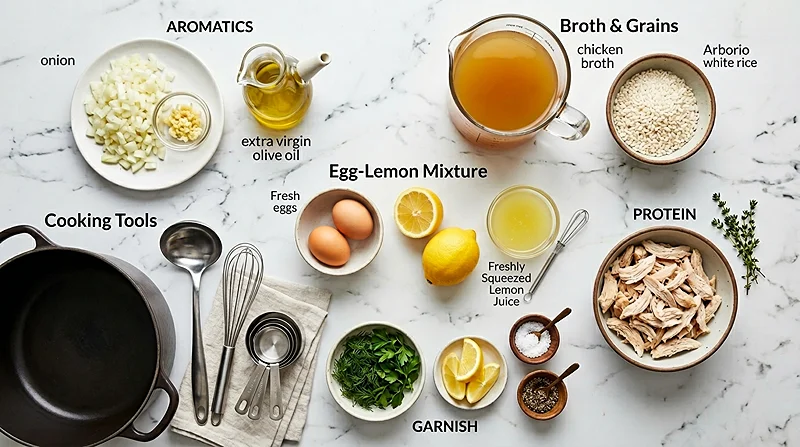 Lemon Garlic Soup