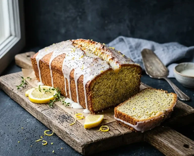 Lemon Poppy Seed Loaf (glazed)