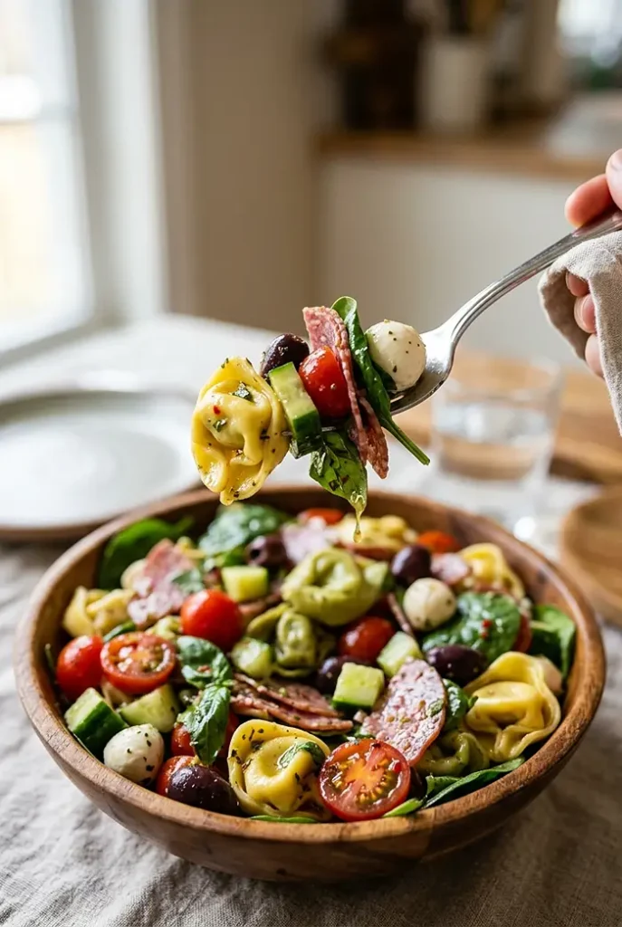 Italian Tortellini Pasta Salad 4 Main Dish Salads Meals