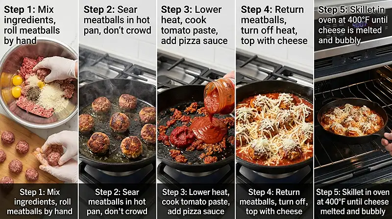 Keto meatballs 3 Meatball Keto Dinner
