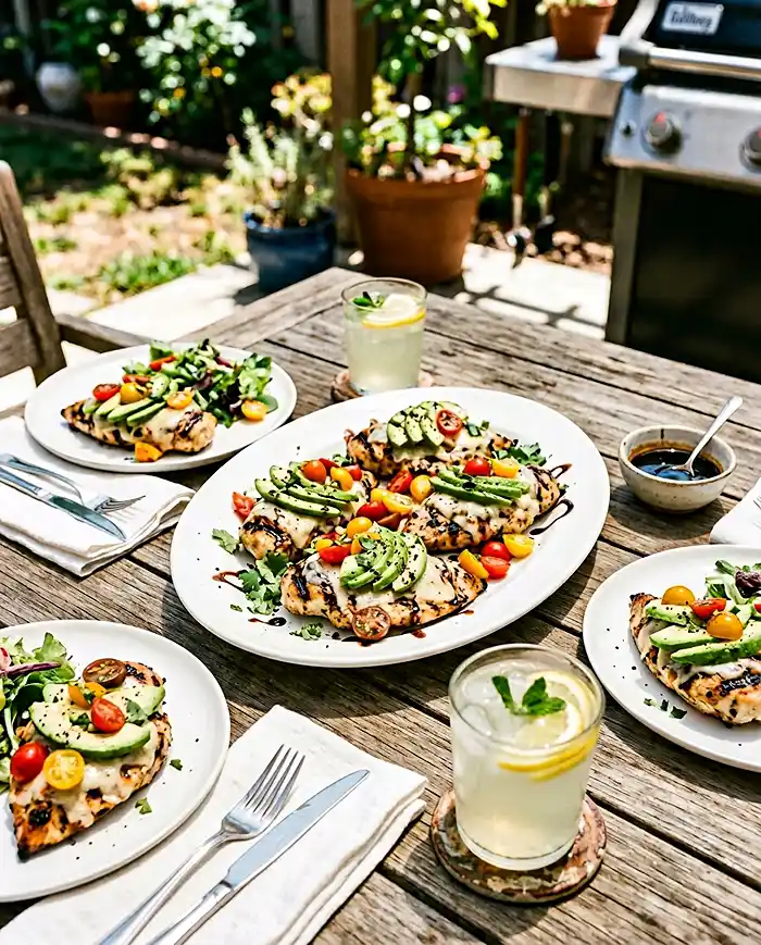 Grilled California Avocado Chicken 4 Quick Healthy Dinner Chicken
