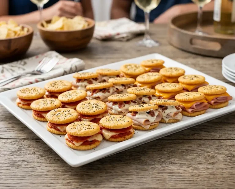 Ritz Cracker Party Sandwiches (3 flavors)