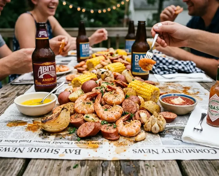 SLOW COOKER SHRIMP BOIL