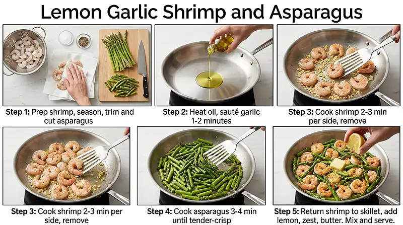 Shrimp And Asparagus